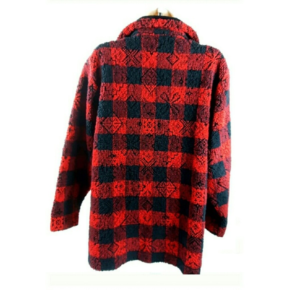 Woolrich Women’s Vintage Plaid Coat Jacket Small - Picture 6 of 8